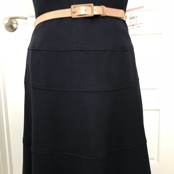 Anne Klein Dress Ink NWT Sz 10 - Picture 3 of 8